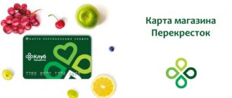 Карту магазина Перекресток