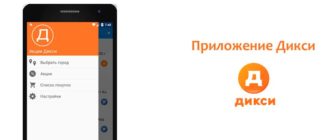 Приложение Дикси